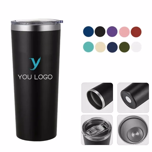 Leakproof 22 oz Bison Tumbler - Stainless Steel - Custom