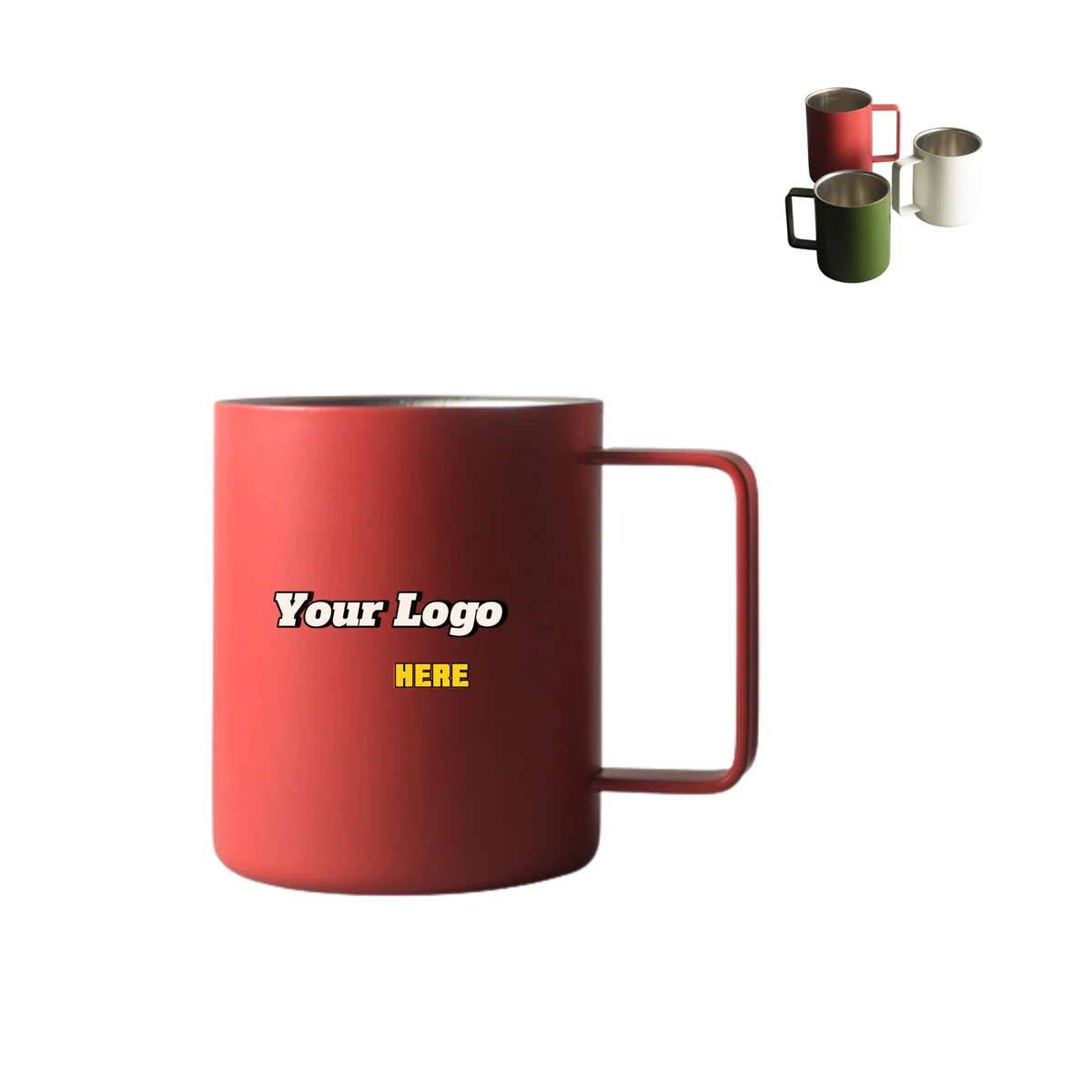 Insulated Anti-Scald Mug with Handle 1