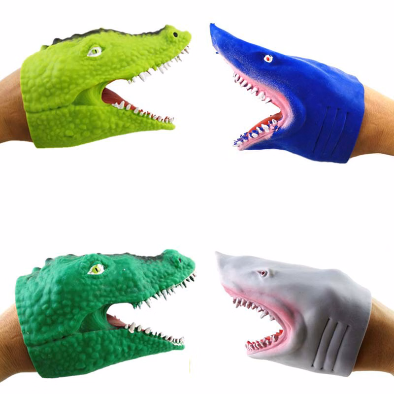 Cute Shark Design Hand Puppet