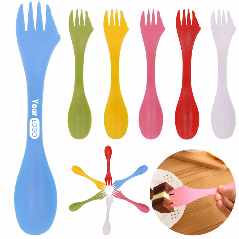 Plastic Double Headed Multifunctional Spoon