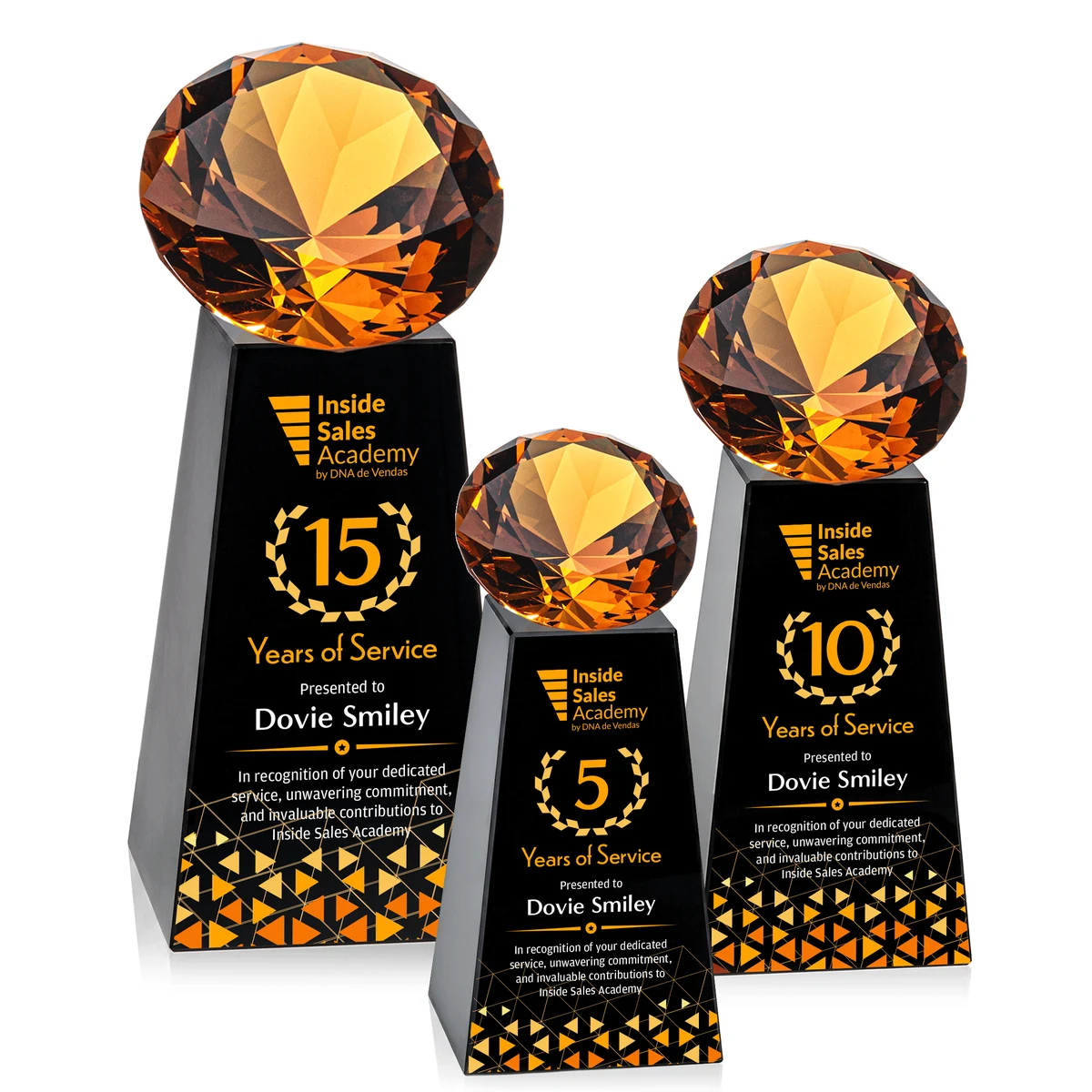 Novita VividPrint™ Award - Black/Amber 1