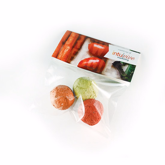 Veggie Seed Bombs Cellopack 3