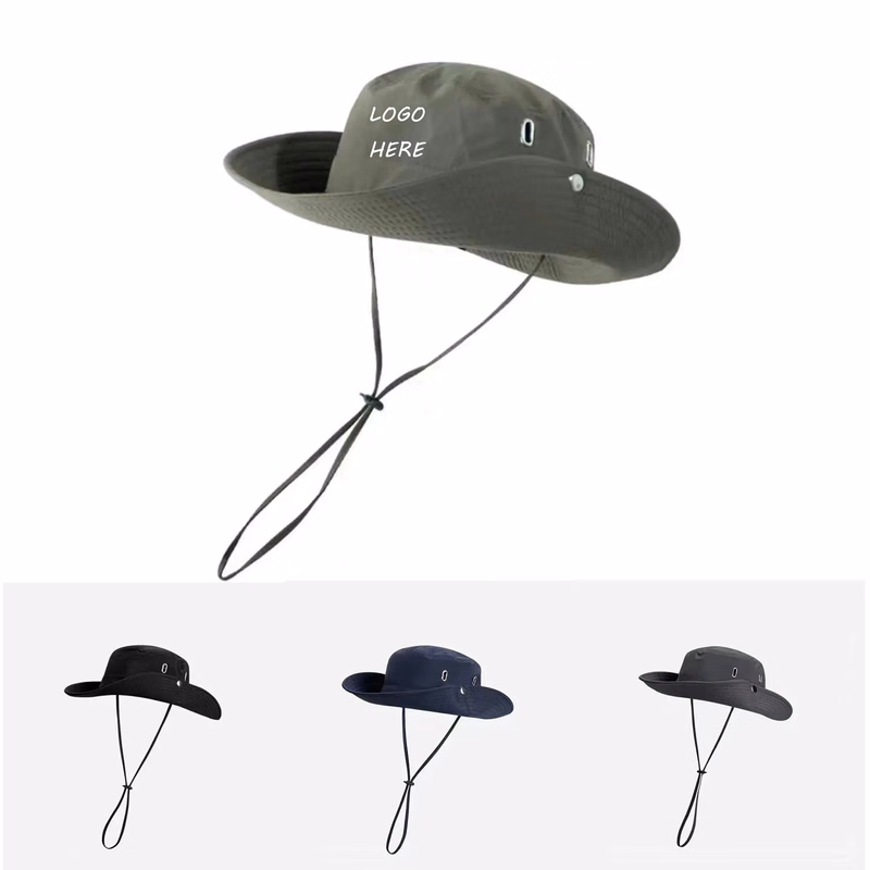 Quick Dry Breathable Wide Brim Bucket Hat
