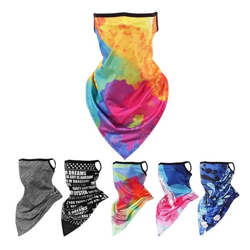 Multifunction Bandana Neck Gaiter With Ear Loops 1