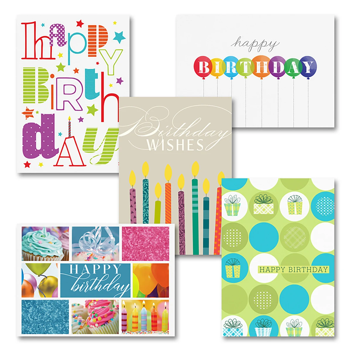 Birthday Assorted Card Pack 1