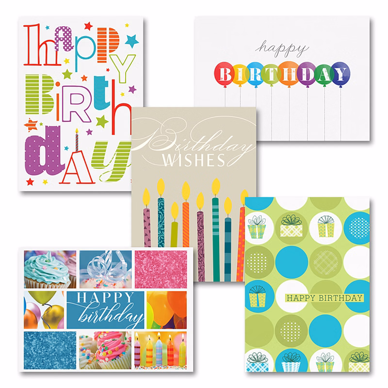 Birthday Assorted Card Pack