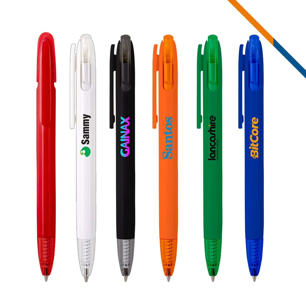 RiffWrite Recycled Ballpoint With Transparent Plunger 1