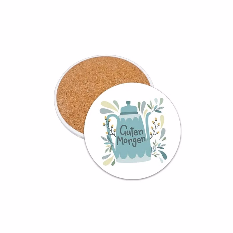 Fully Customizable Elegant Ceramic Tile Coasters