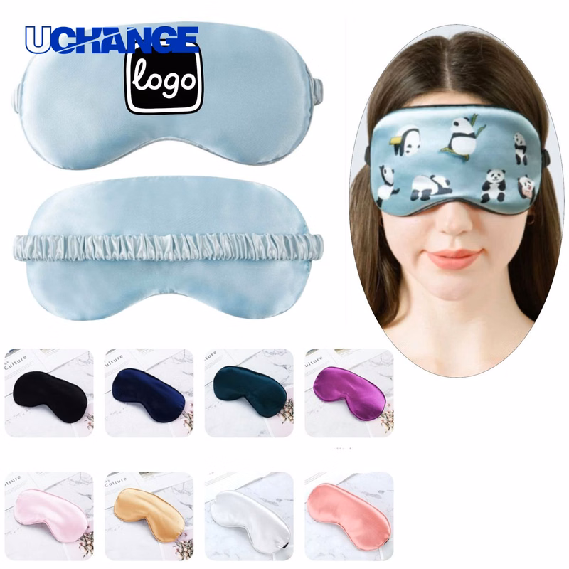 Double-Sided Simulated Silk Blackout Eye Mask