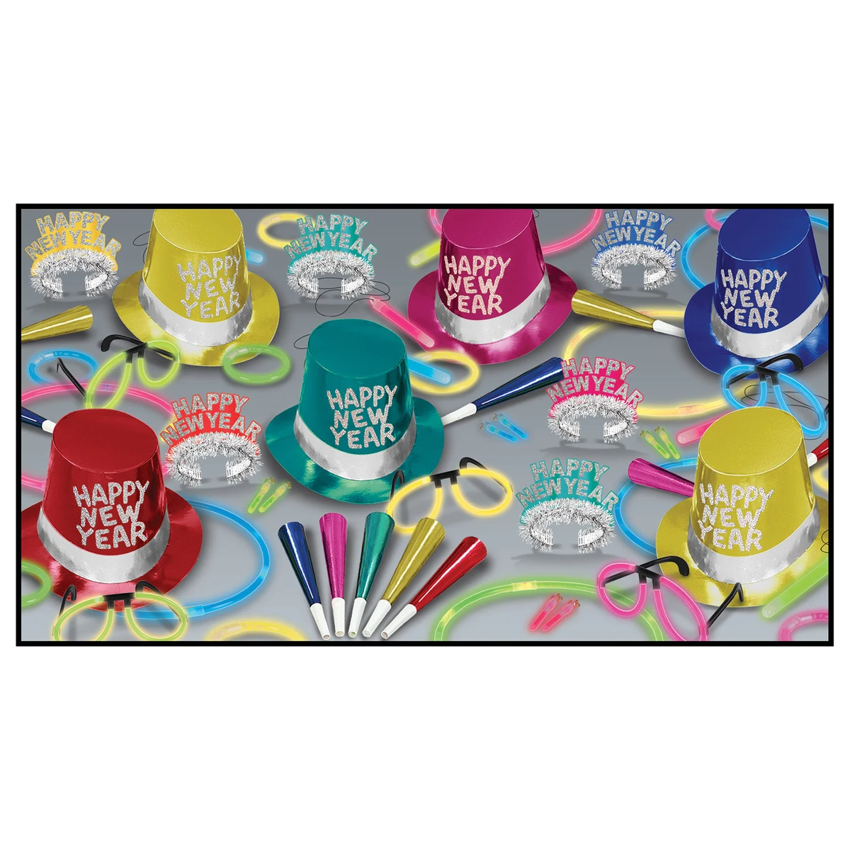 Multi-Color Glow Asst for 50 1