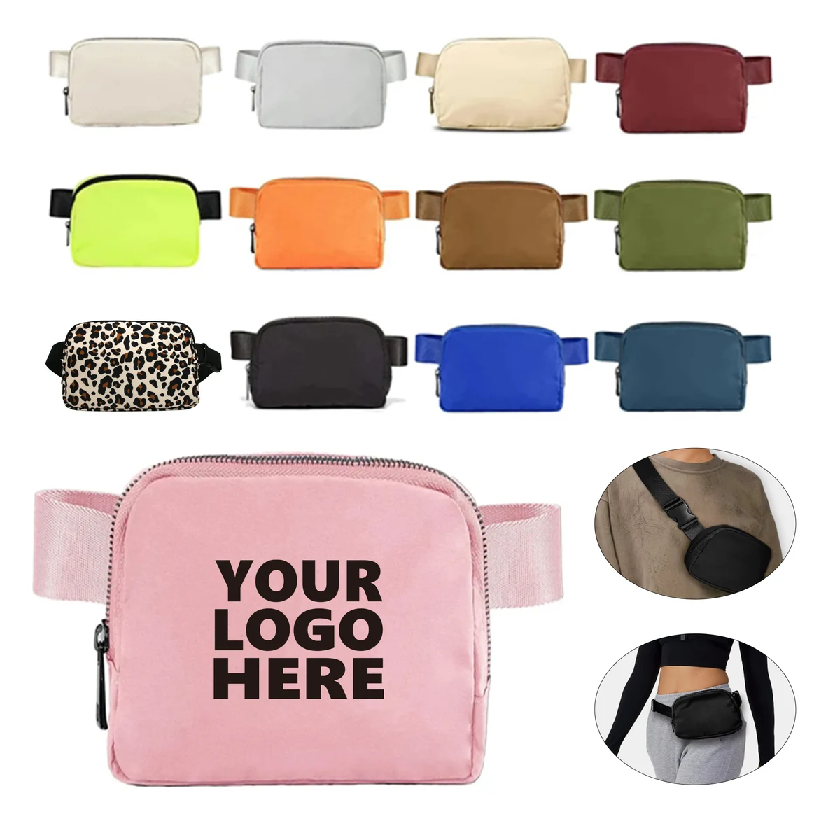 Unisex Waist & Crossbody Fanny Pack 1