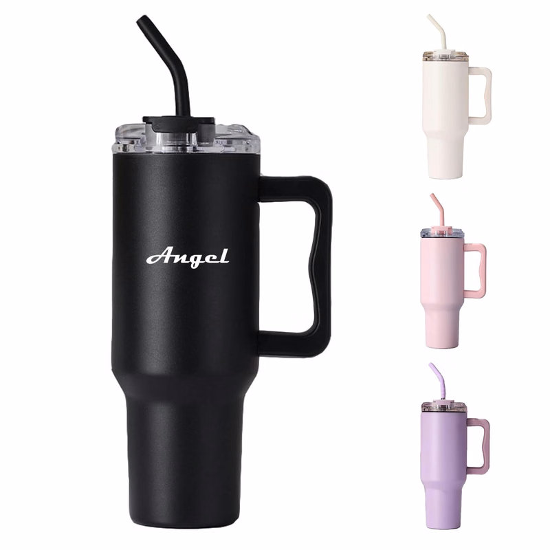 40Oz Stainless Steel Tumblers With Handle