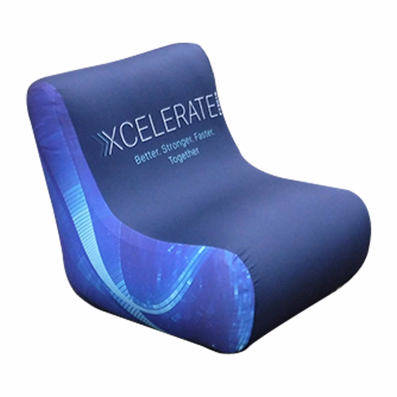 Design-Air™ L-Shaped Inflatable Chair - Full Color Digital Imprint