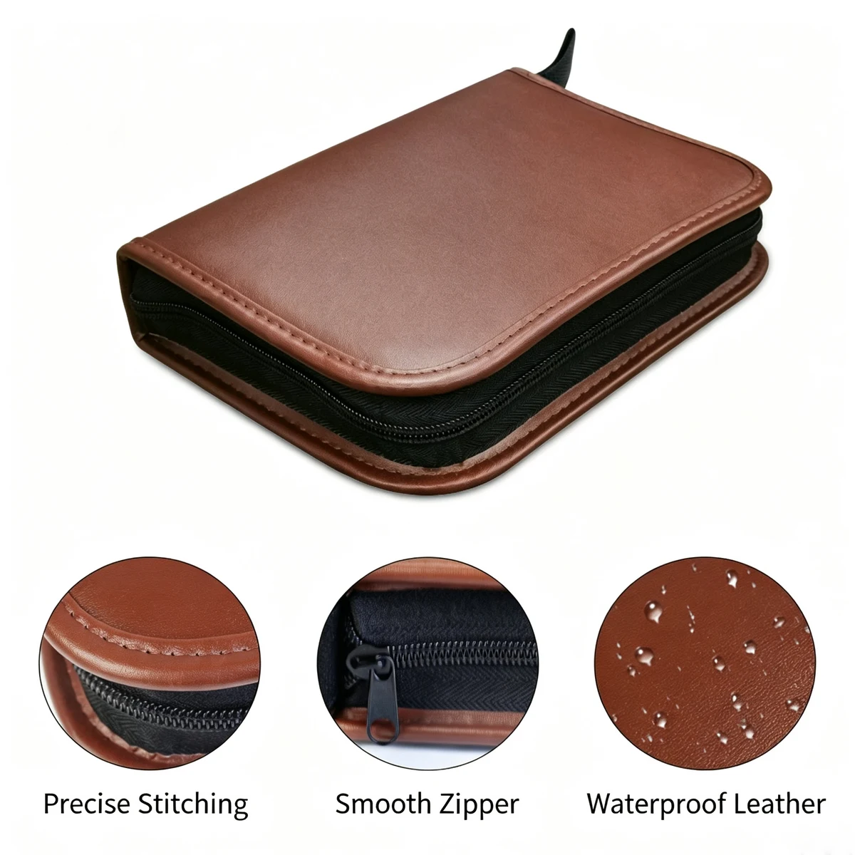 Leather Golf Utility Organizer Case 1