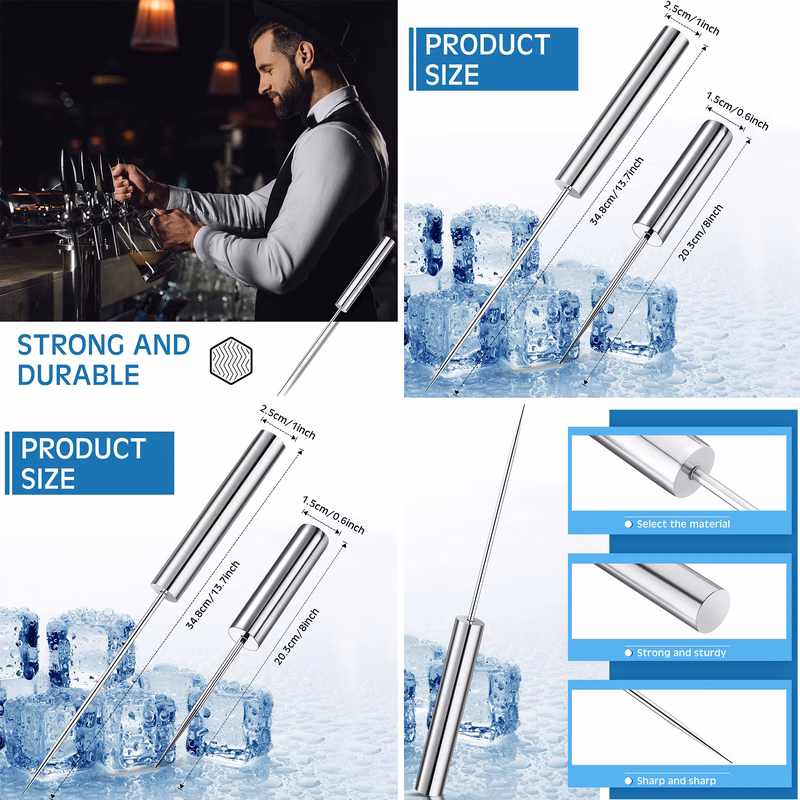 Stainless Steel Ice Pick