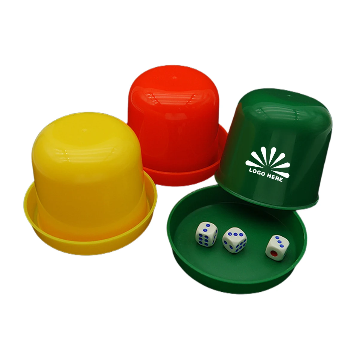 Plastic Shaking Dice Holder MOQ50 1