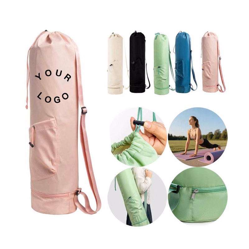 Protective Nylon Yoga Mat Bag with Soft Lining