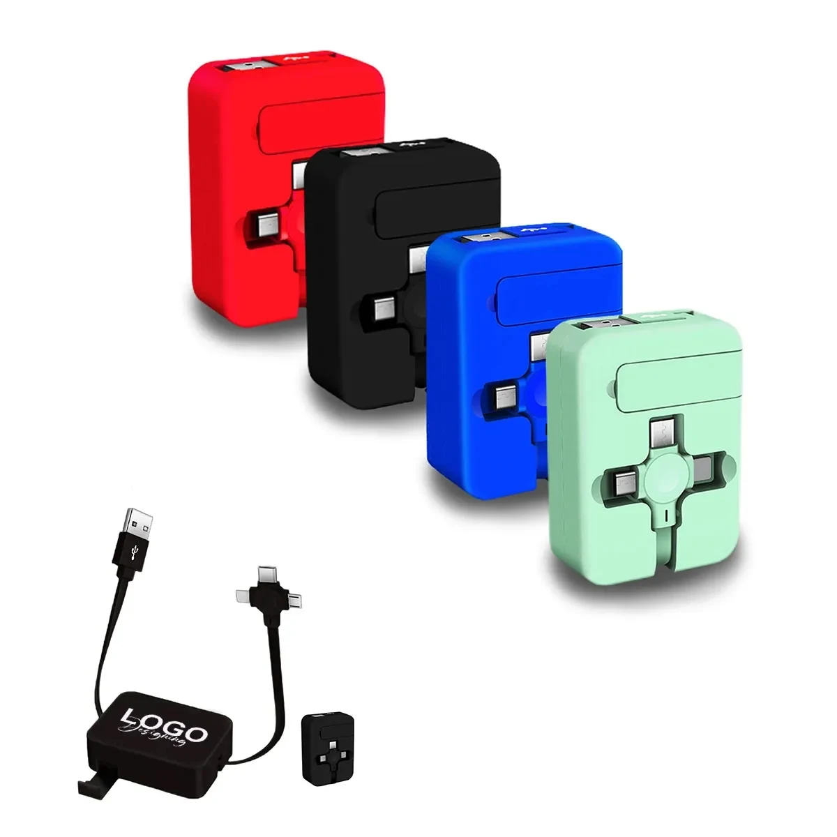 Three in One Charging Cable Roll 1