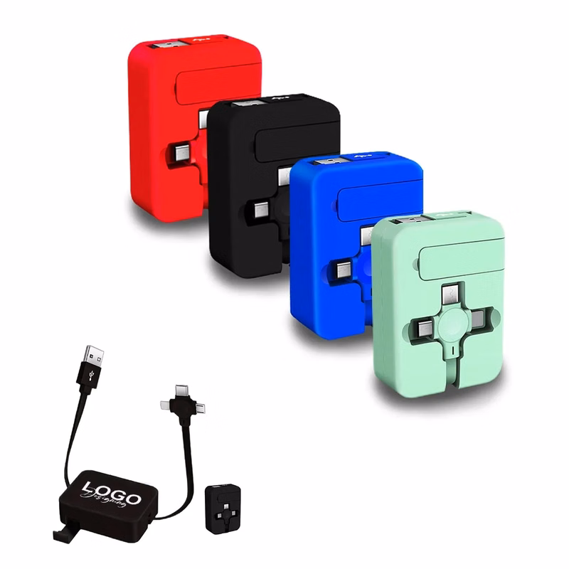 Three in One Charging Cable Roll
