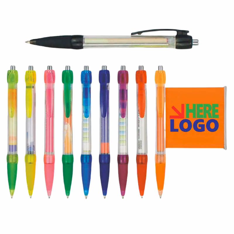 Pull-Out Banner Drawing Ballpoint Pen