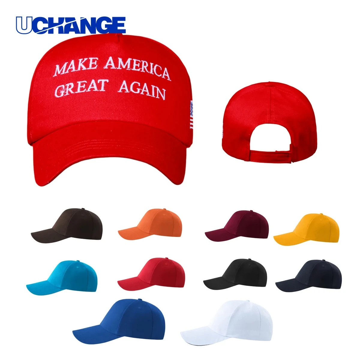 Cotton 5-Panel Baseball Cap 1