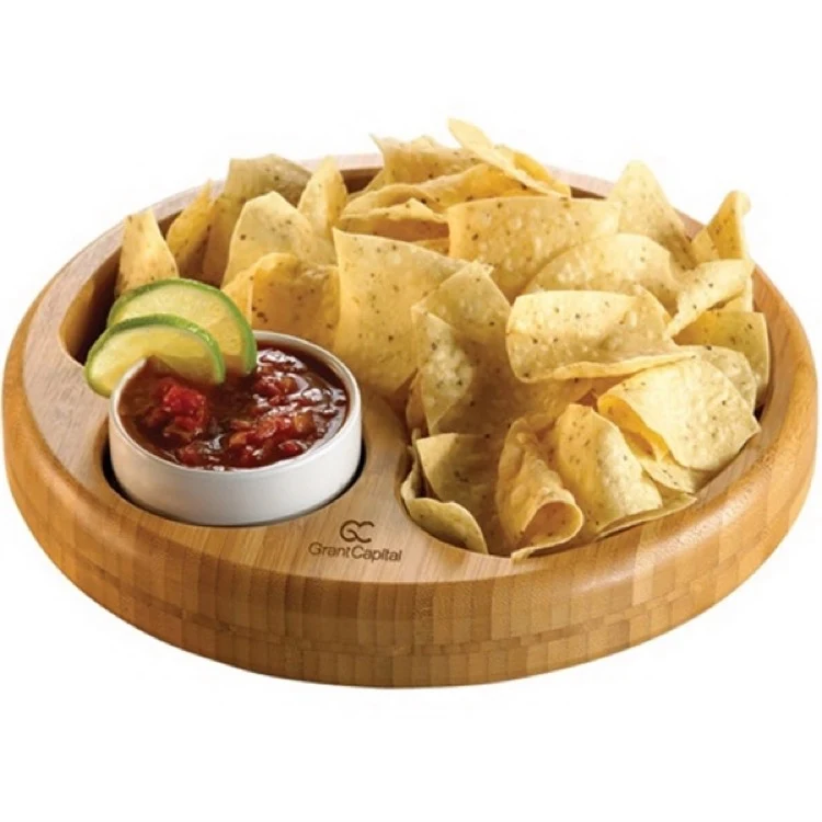 BistroTek Premium Bamboo Snack Bowl Set 1