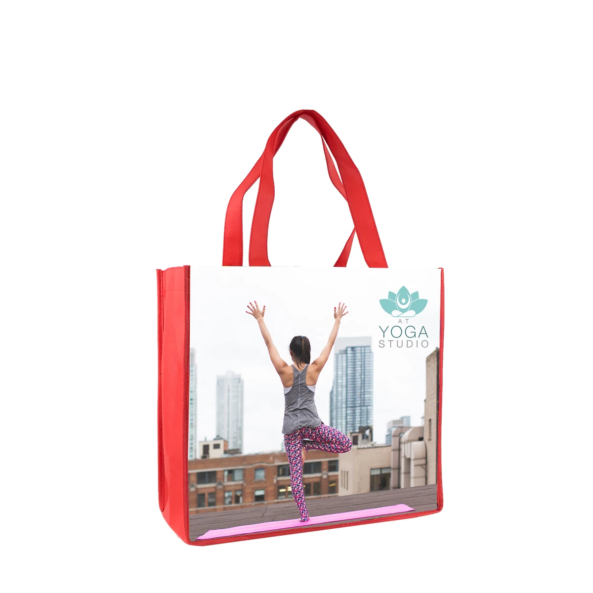 13" Laminated Tote (by AIR to CA) 1