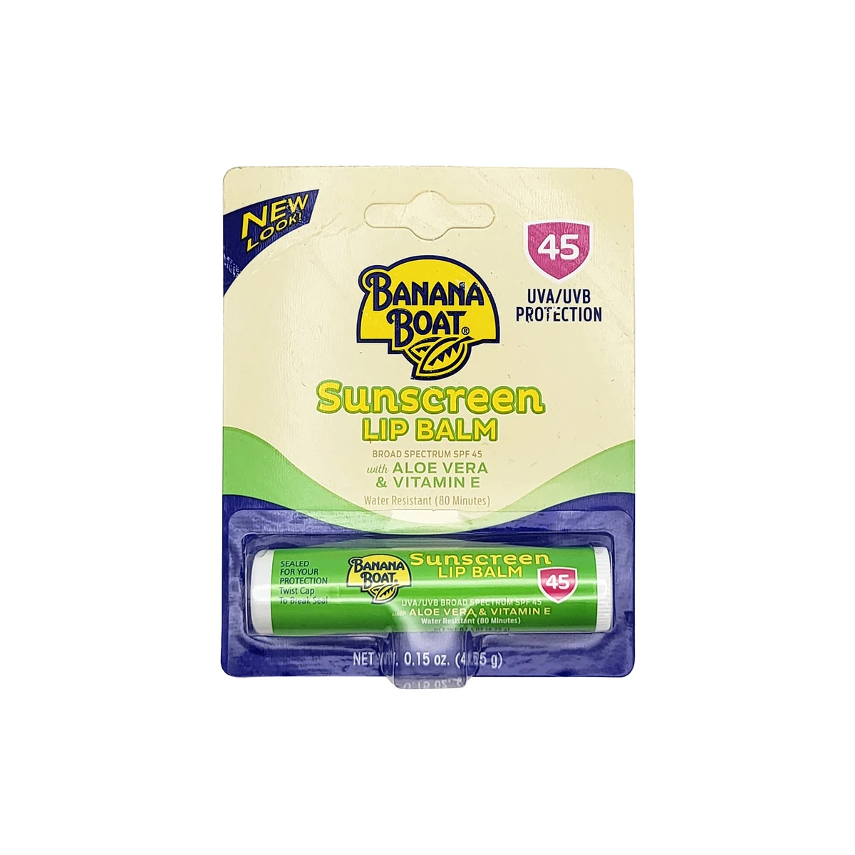 Banana Boat Lip Balm SPF 45 (0.15 oz.) 1