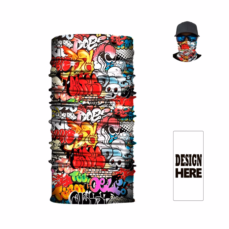 Seamless Tube Bandana MOQ 100 PCS