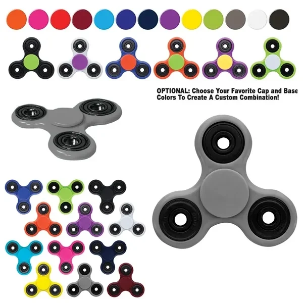 Custom 3 inch Fun Spinner Max Stress Relief Toy — Focus Giveaway for Schools & Corporate Events 1