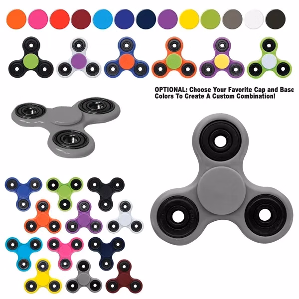 Custom 3 inch Fun Spinner Max Stress Relief Toy — Focus Giveaway for Schools & Corporate Events