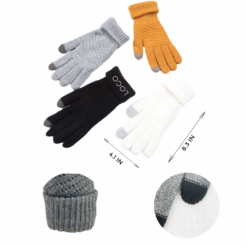 MOQ 10 PCS Touchscreen Thermal Gloves