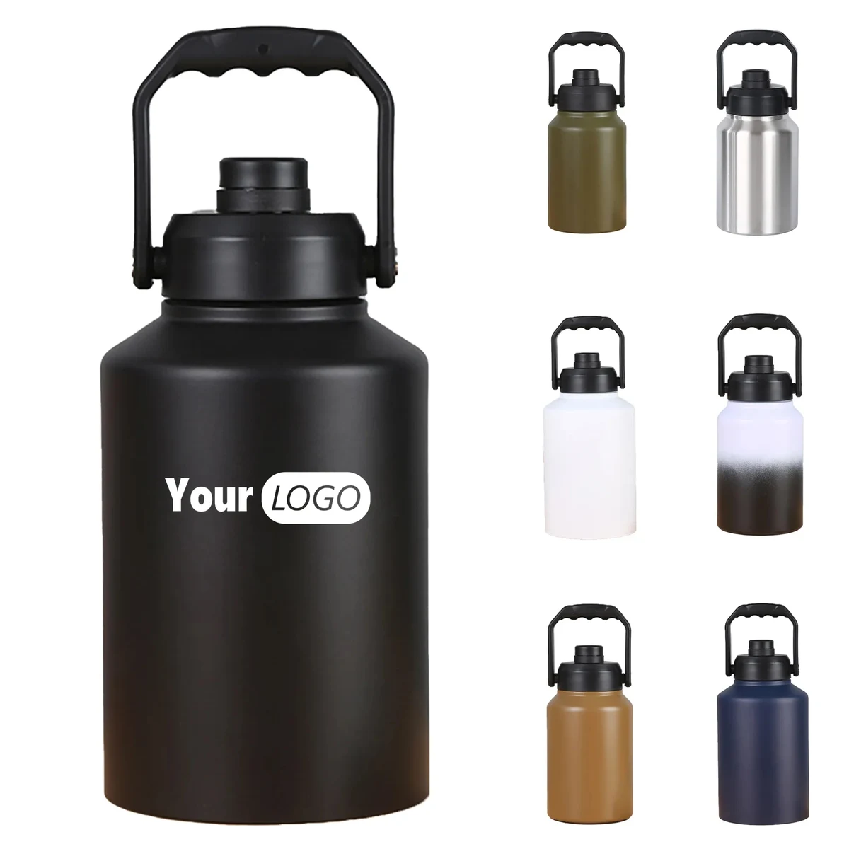 Stainless Steel Half Gallon Jug 1
