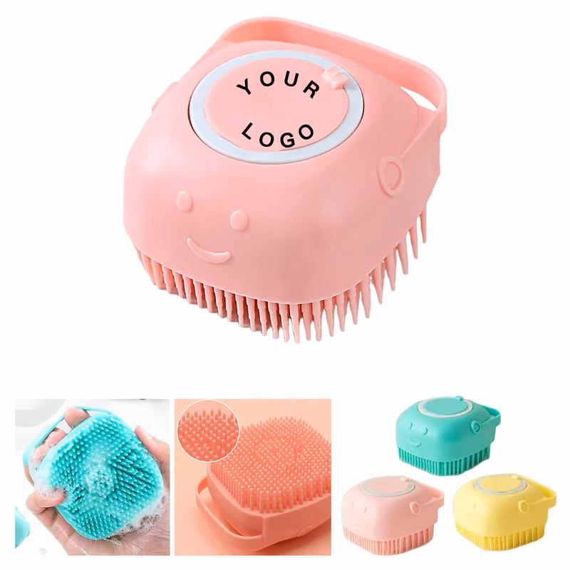 Pet Bath Brush for Gentle Cleaning and Grooming