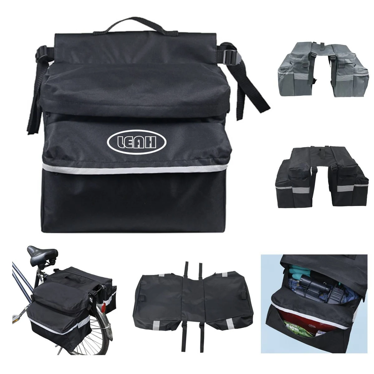 Bicycle Tail Bag Waterproof Pannier Bag 1