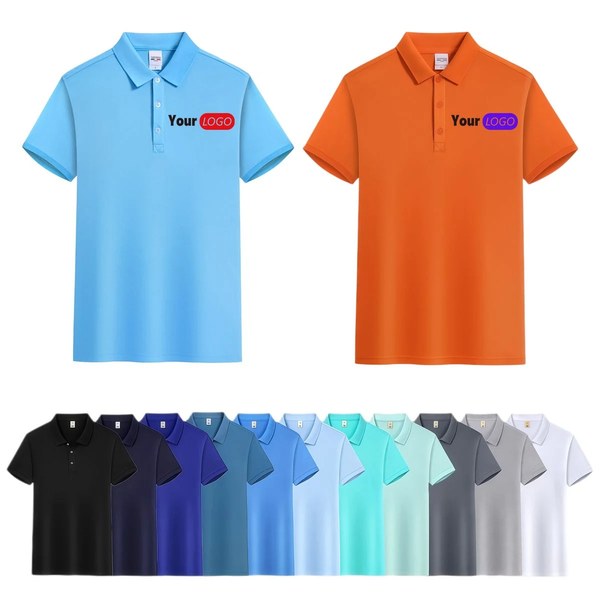 Embroidered Polo Shirt 1