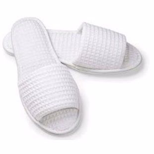 Women's Open Toe Waffle Slipper (Overseas - Embroidered)