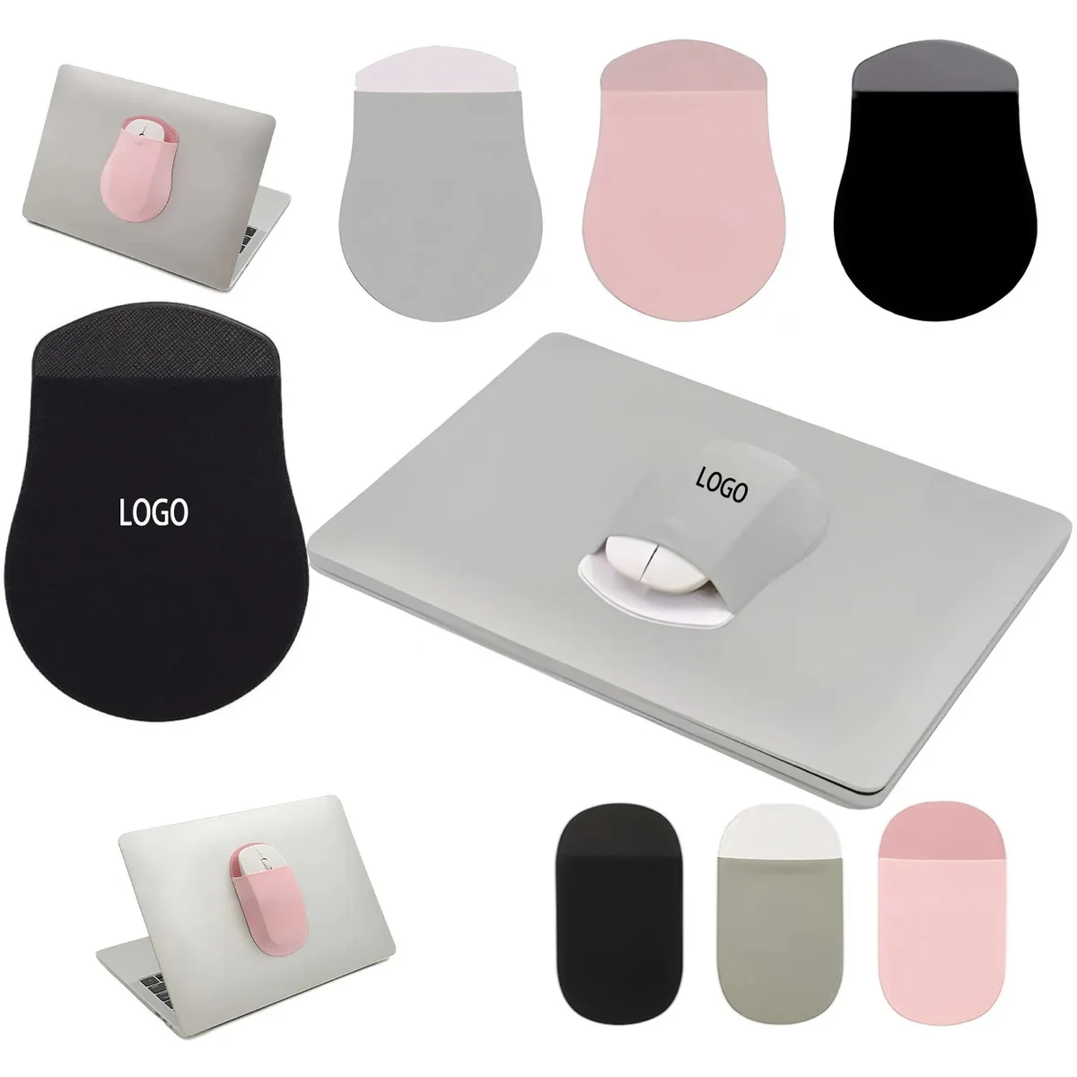 Adhesive Mouse Holder Pouch for Laptop 1