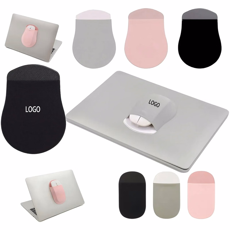 Adhesive Mouse Holder Pouch for Laptop