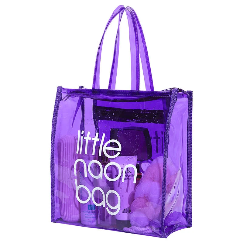 Pvc shopping tote bag 1