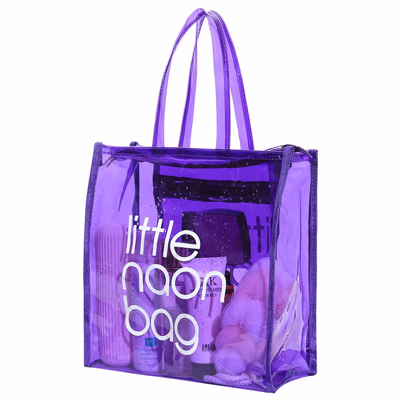 Pvc shopping tote bag