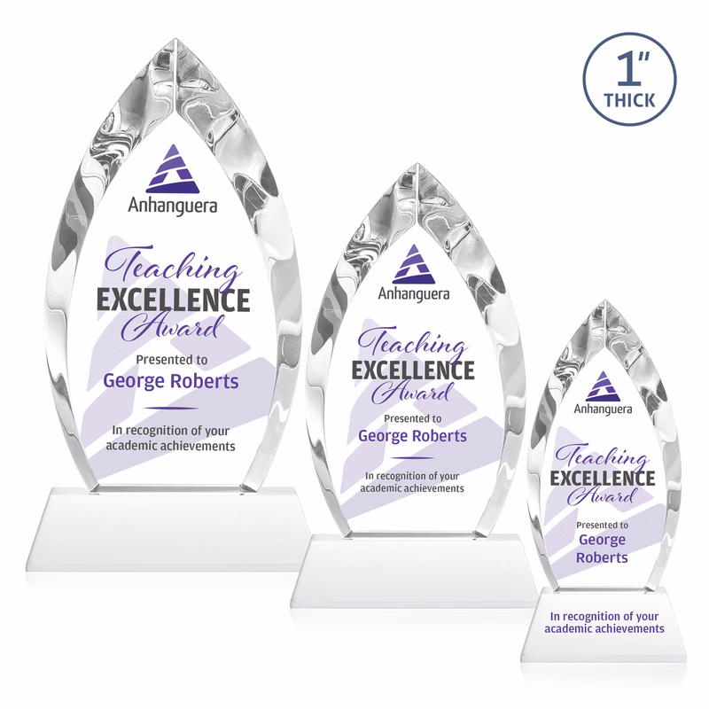 Marinello VividPrint™ Award on Base - White