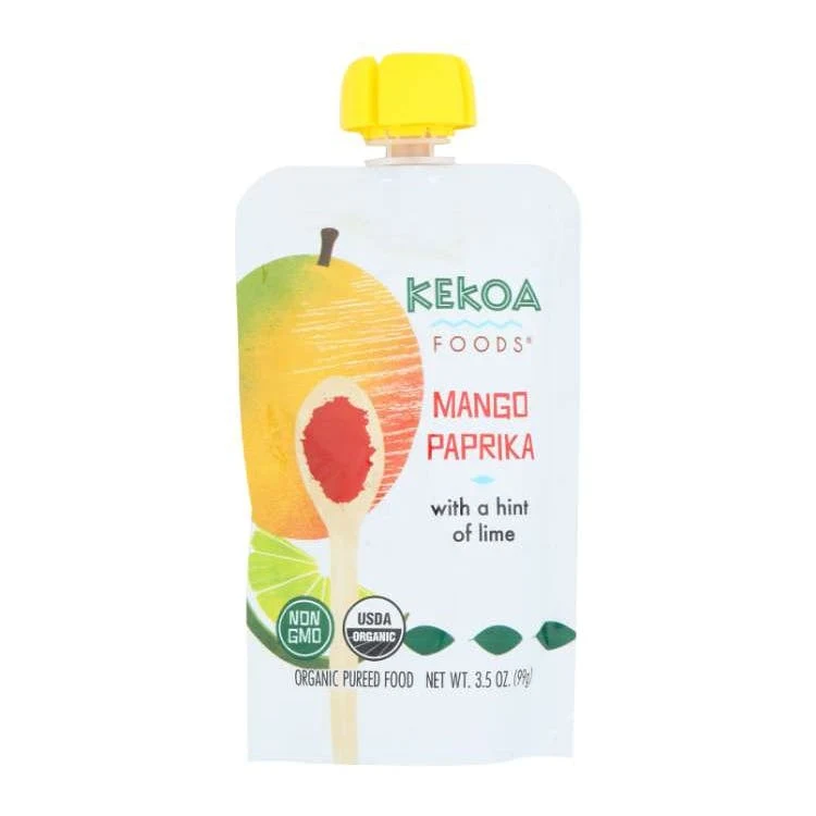 Kekoa Baby Food 6pk - Mango Paprika Puree 1