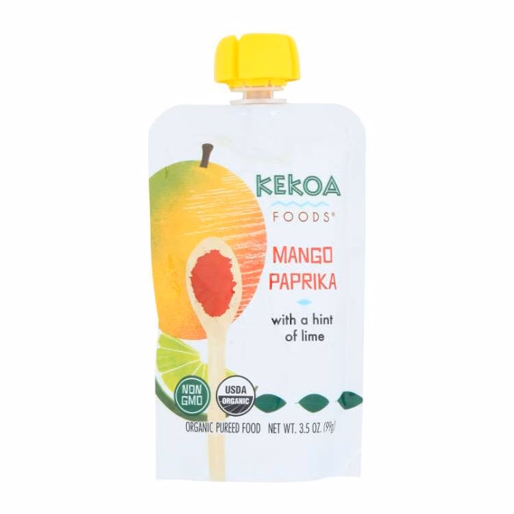 Kekoa Baby Food 6pk - Mango Paprika Puree