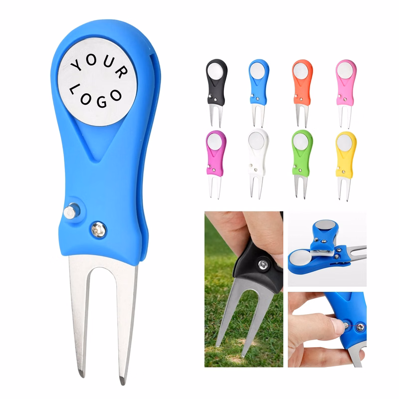 Foldable Golf Divot Tool Mark