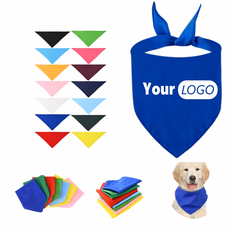 17.7 Inch Soft Triangle Pet Bandana