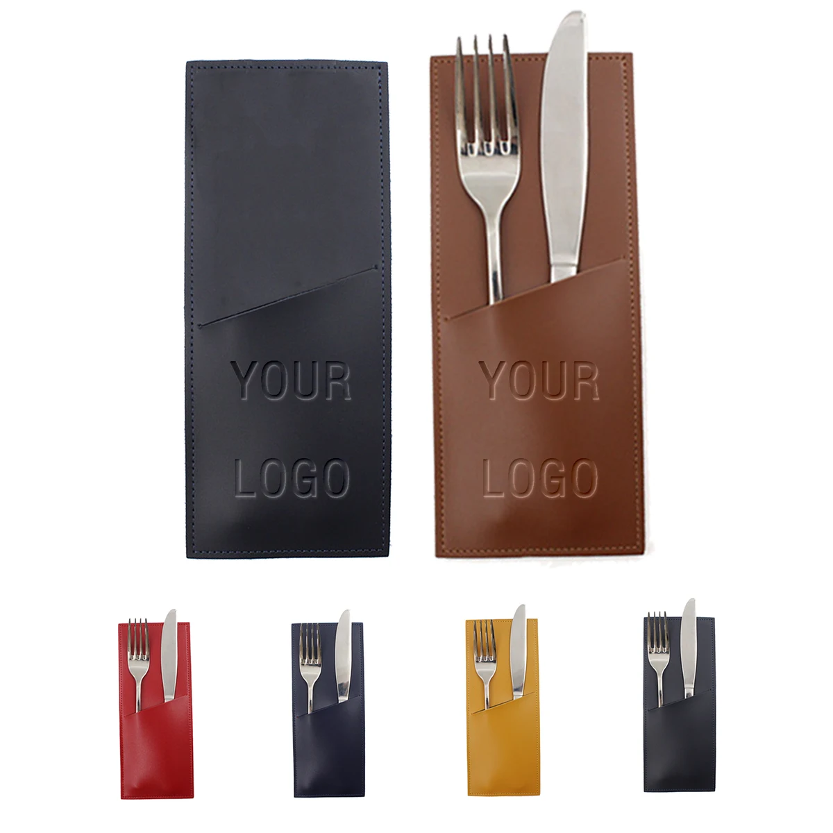 MOQ 20 PCS Waterproof Cutlery Pouch 1