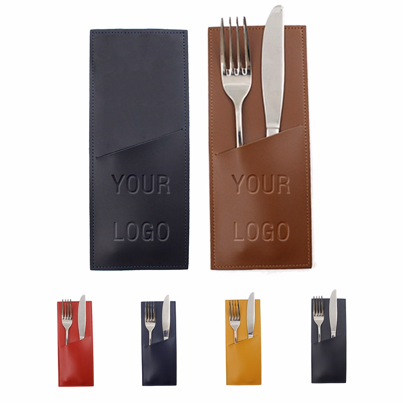 MOQ 20 PCS Waterproof Cutlery Pouch