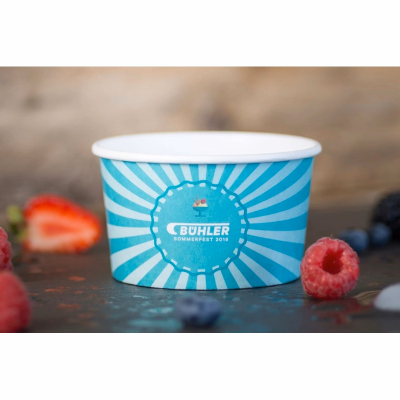 5 Oz. Ice Cream Cup w/ Full Color/ Coverage Print