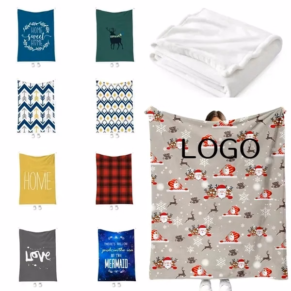 Soft Plush Flannel Throw Blanket